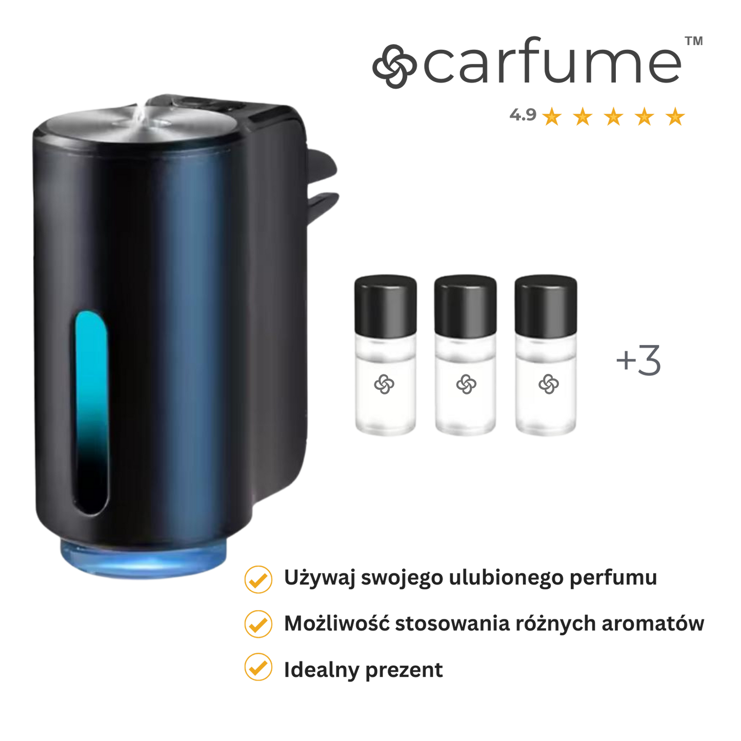 carfume™ - Zestaw dyfuzora do Twoich perfum